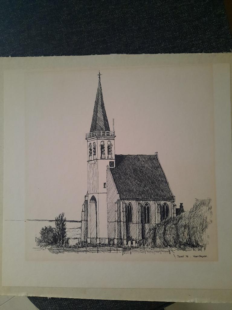 pentekening Koen Stuyven, Ophalen of Verzenden