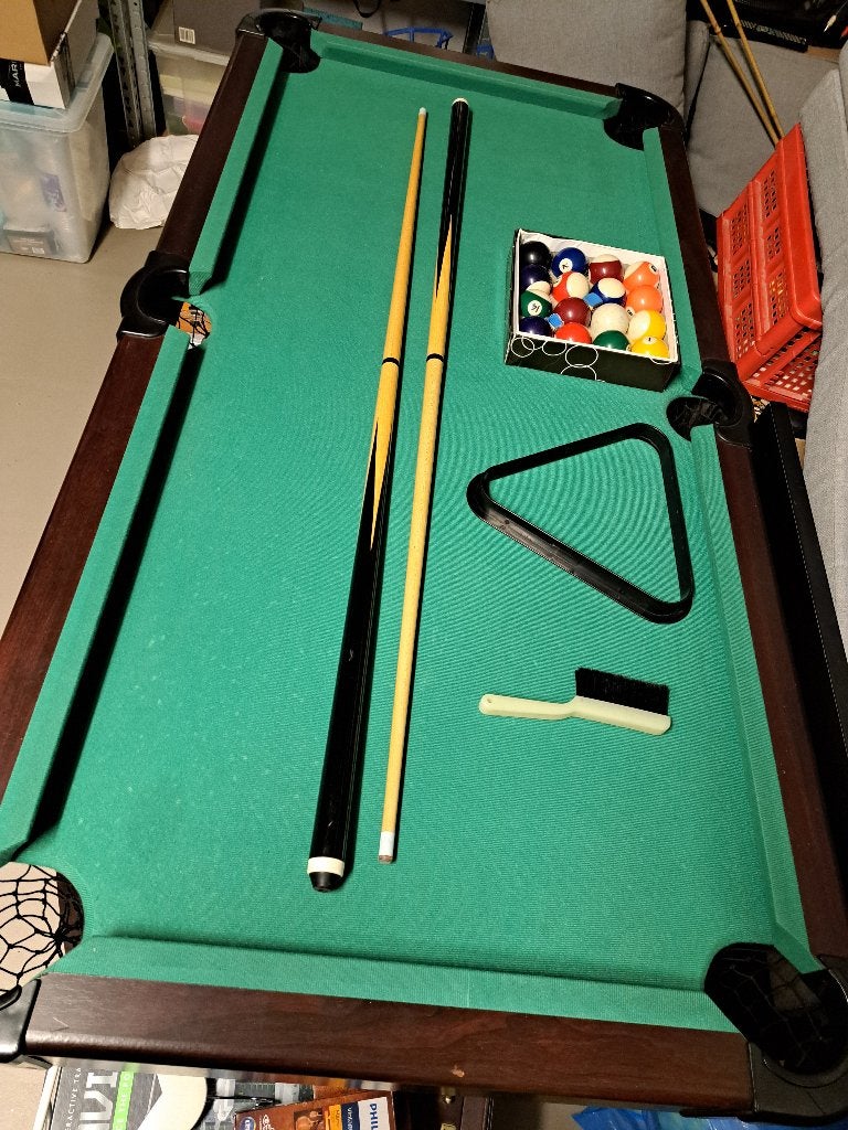 Pooltafel, Sport en Fitness, Biljarten en Poolen, Ophalen, Gebruikt, Pooltafel