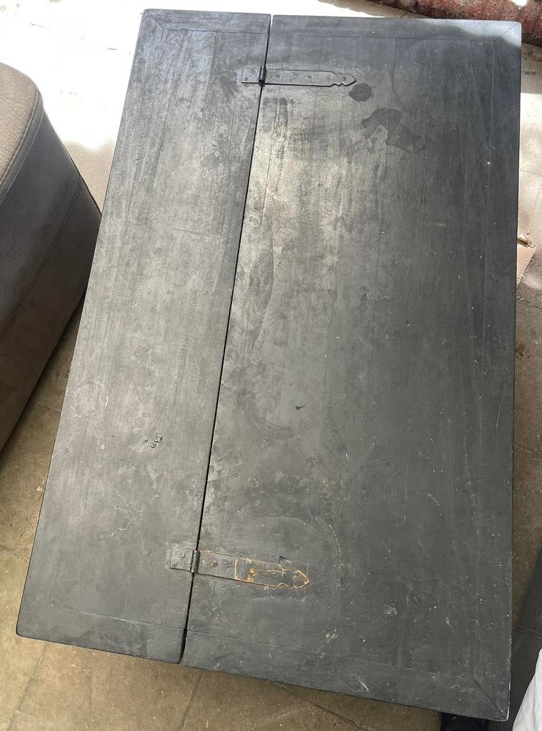 Table basse en bois avec rangement, Enlèvement, Utilisé