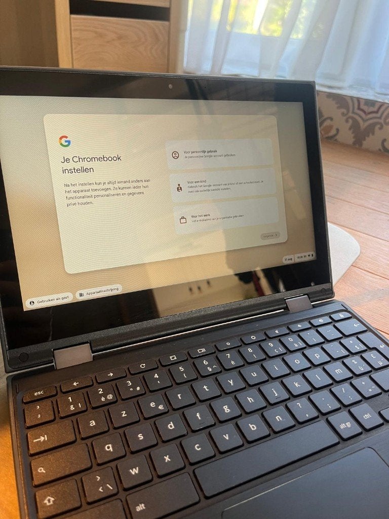 Lenovo 300e Chromebook 2nd Gen MTK – touchscreen – 32GB, Computers en Software, Ophalen, 4 GB of minder, Touchscreen, Zo goed als nieuw