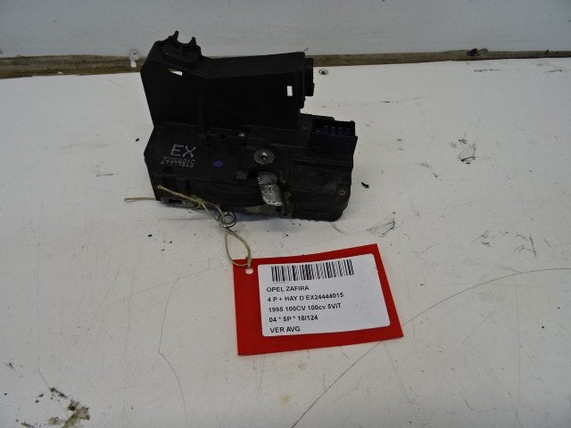 SERRURE DE PORTE AVANT GAUCHE Zafira (F75) (EX24444015), Autos : Pièces & Accessoires, Utilisé, Gauche, Opel