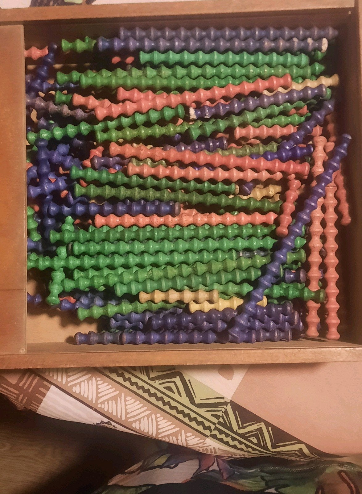 houten0 rondo´s verschillende kleuren, Enlèvement, Comme neuf, Autres types