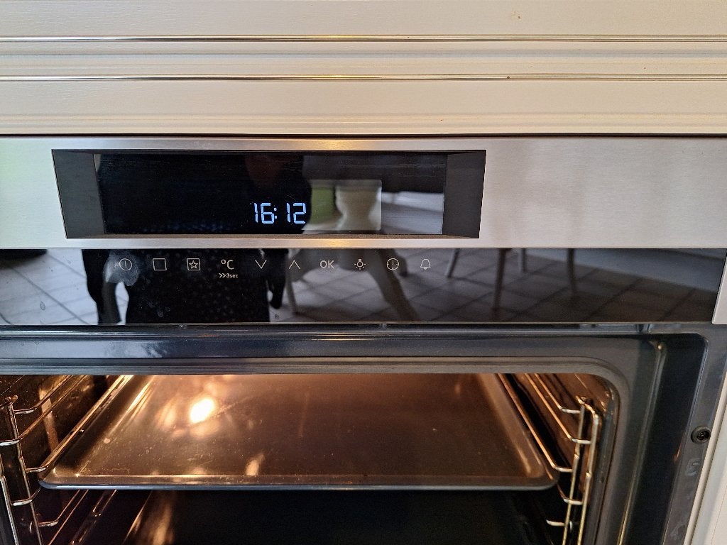 Heteluchtoven AEG, Elektronische apparatuur, Ovens, Ophalen, 60 cm of meer, Inbouw, 55 tot 60 cm