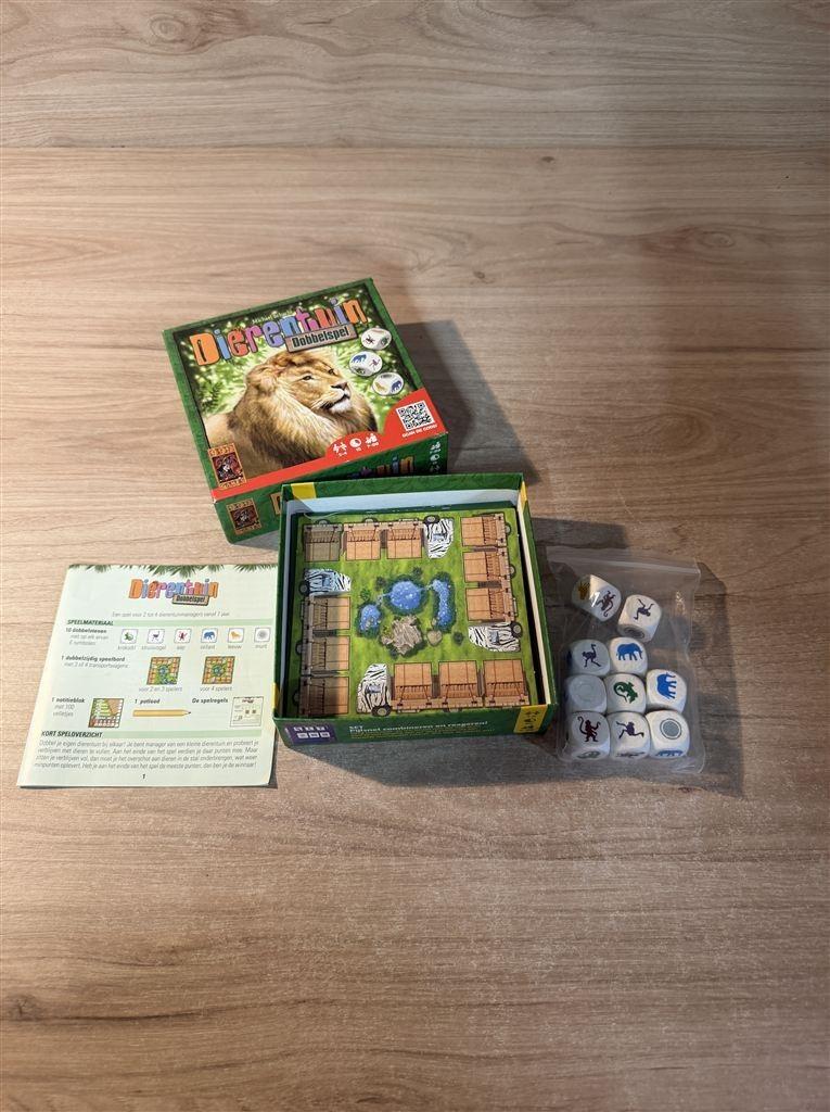 dierentuin dobbelspel - 999 games - s6582, Envoi, Comme neuf