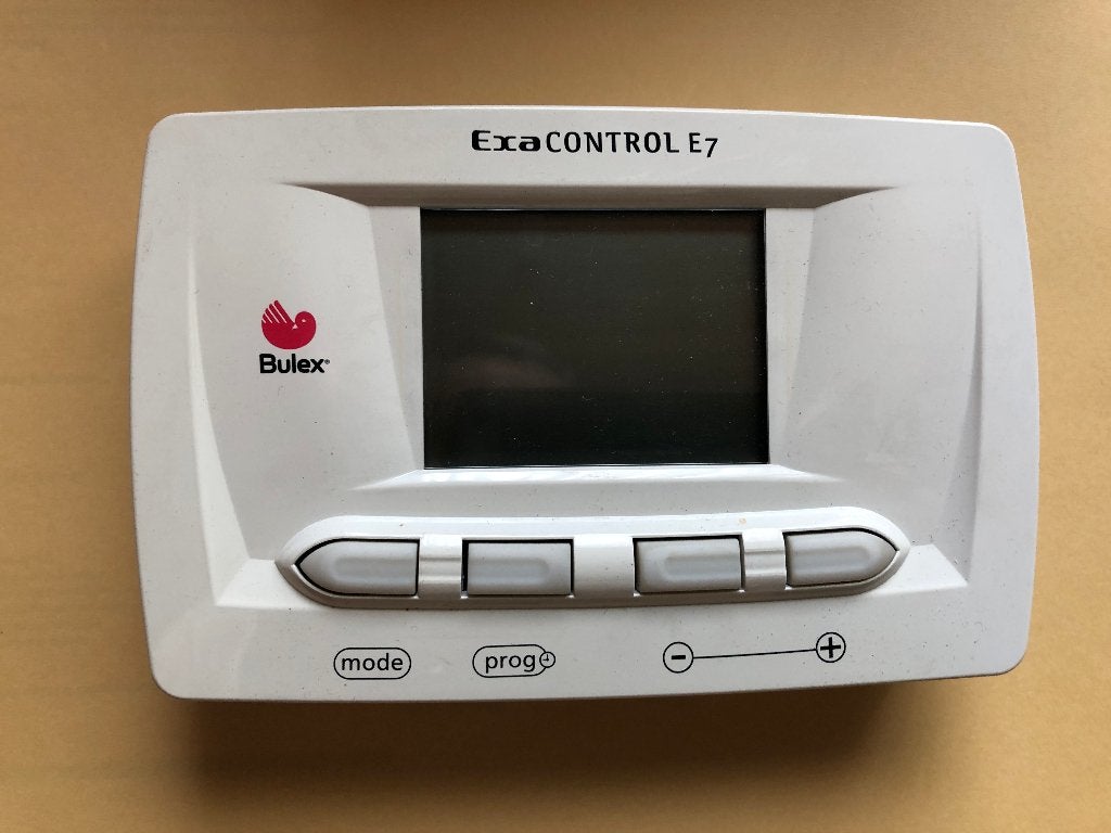 Bulex kamerthermostaat, Enlèvement, Utilisé