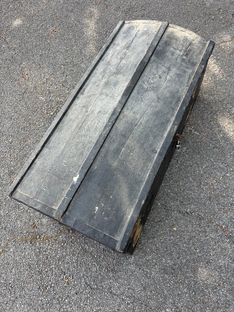 houten koffer, Enlèvement, Utilisé
