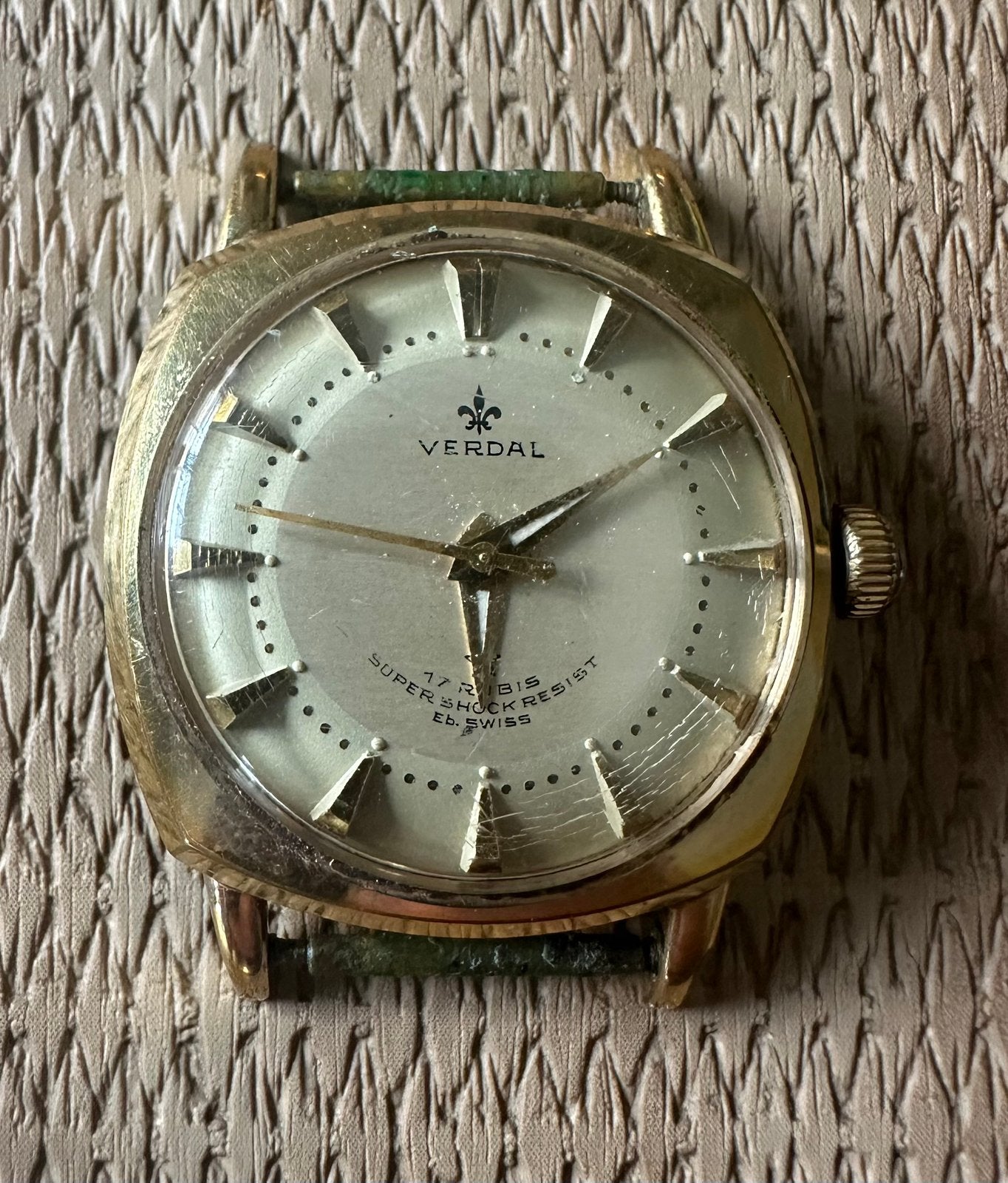 Verdal vintage horloge, Ophalen