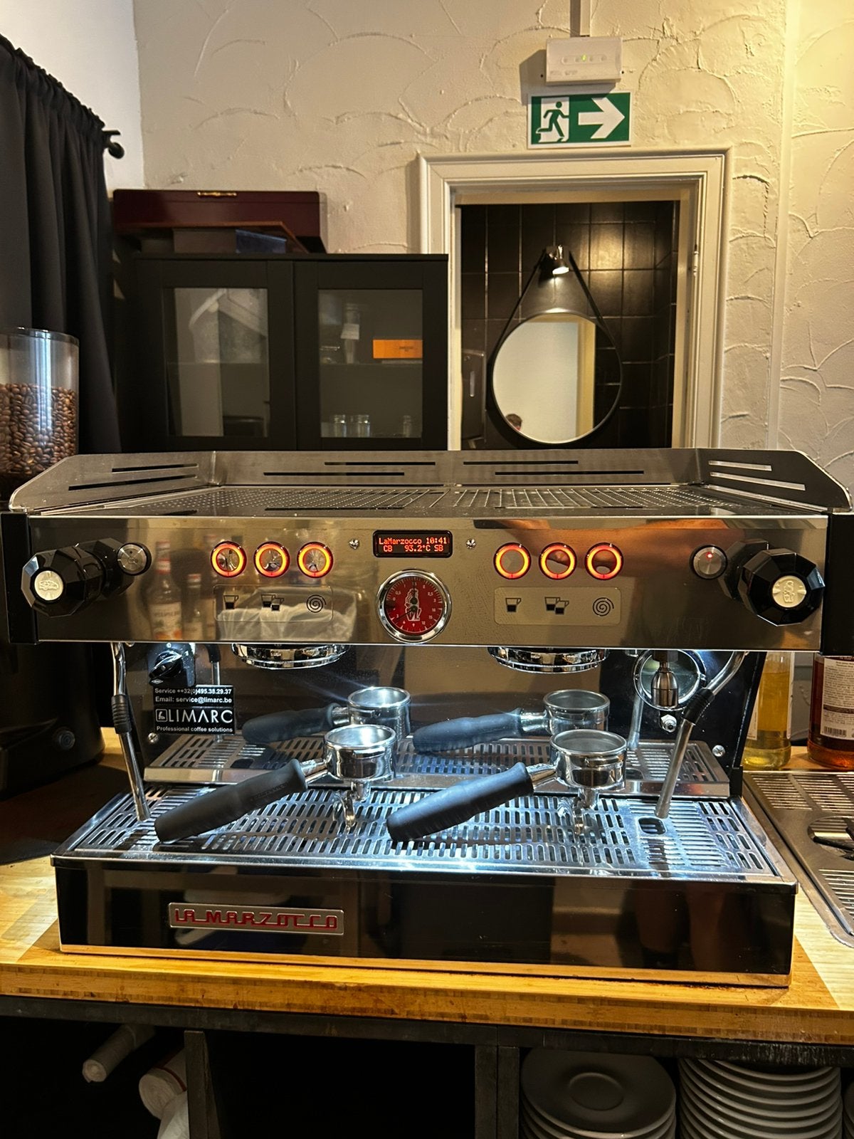 La Marzocco Linea PB 2AV espressomachine, 2 groepen, Enlèvement, Utilisé, Café et Espresso