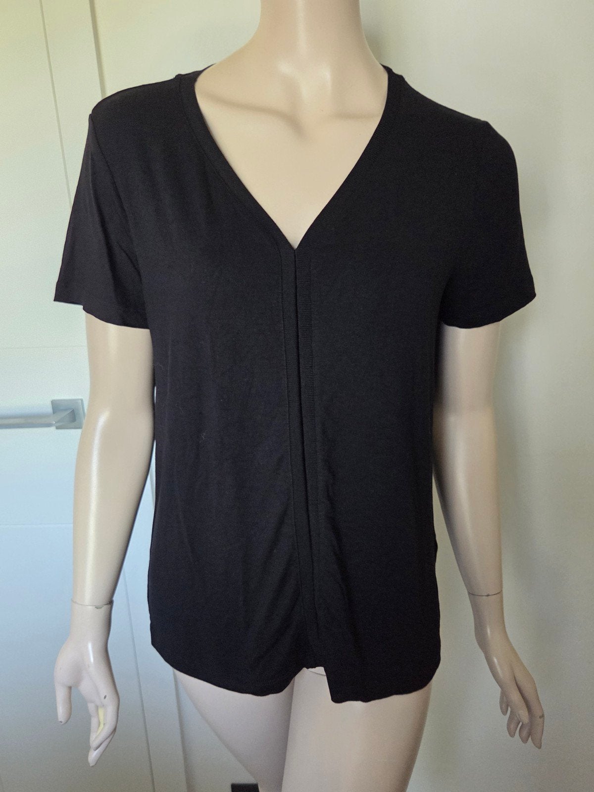 Zwarte blouse Tom Tailor maat L, Kleding | Dames, T-shirts, Ophalen of Verzenden, Maat 42/44 (L)