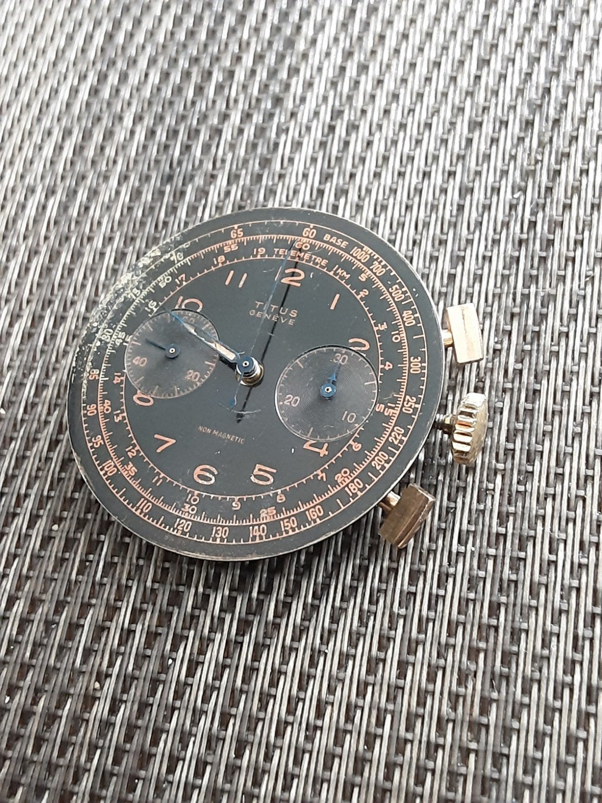 Mouvement chronographe Titus, Bijoux, Sacs & Beauté