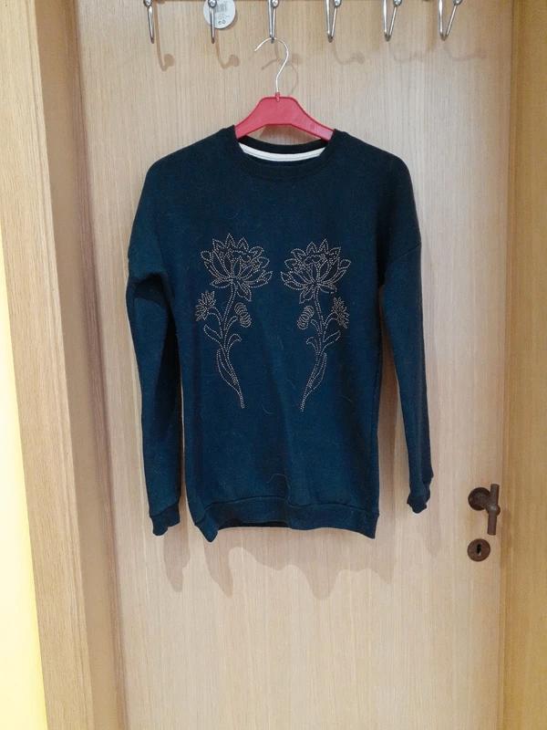 Pull noir doublé 14 ans TQF collection, Enlèvement ou Envoi, Pull ou Veste, H&M, TQF Collection, Utilisé