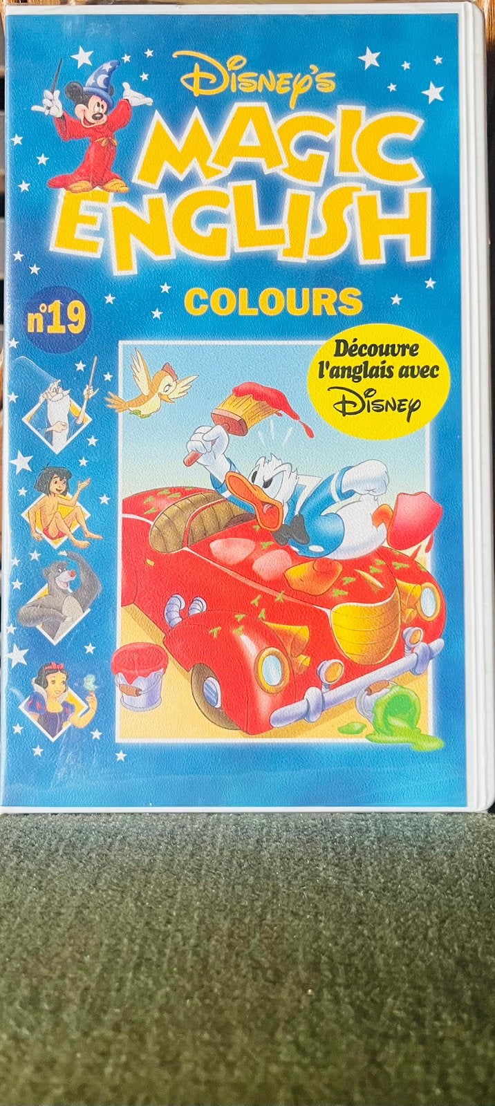 30. VHS Disney’s Magic English n19 encore emballé, Enlèvement, Comme neuf, Anglais, VHS