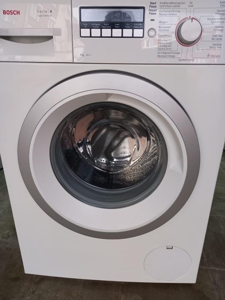 Machine à laver Bosch 8kg A +++, Electroménager, Lave-linge, Enlèvement, Comme neuf, Chargeur frontal
