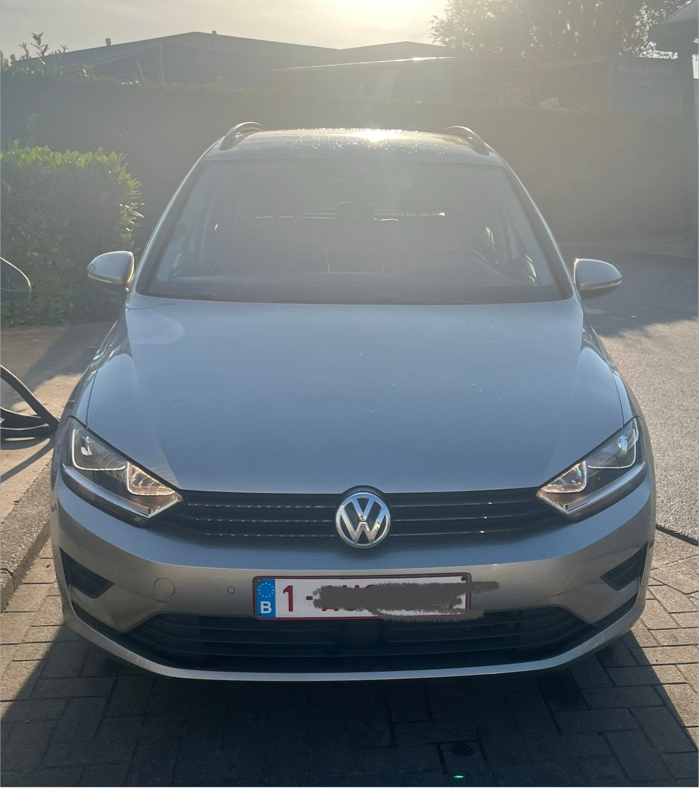 VW Golf Sportsvan/1.4 Benzine/bj 2016/165000km/Trekhaak…, 1395 cm³, Argent ou Gris, Achat, Euro 6