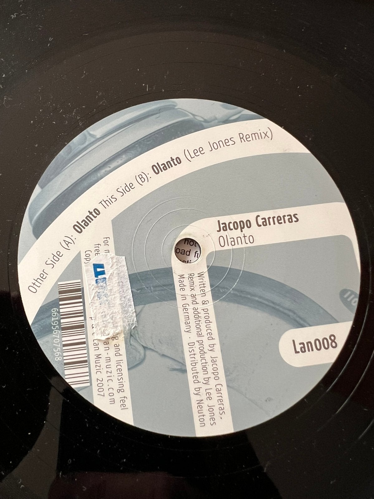 Jacopo carreras - olanto, CD & DVD, Vinyles | Dance & House, Enlèvement ou Envoi, Comme neuf