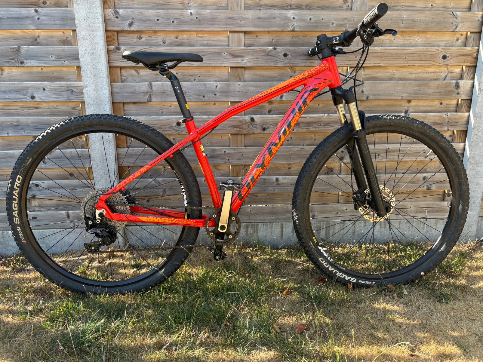 MTB Olympia Drake 29er — XT, 1x11, maat M (aanschaf 2017), Fietsen en Brommers, Hardtail, Heren, Zo goed als nieuw, Schijfrem