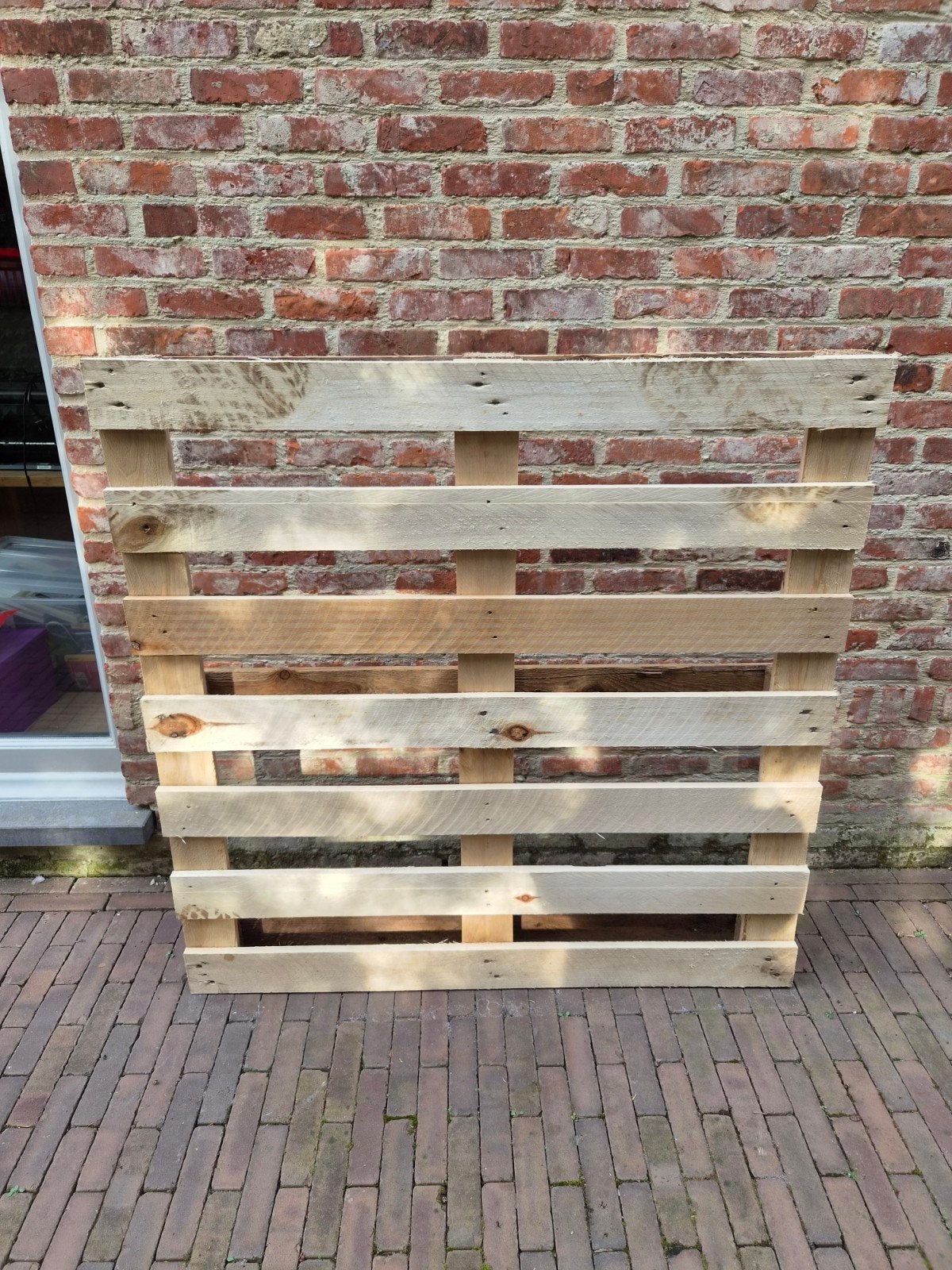 GRATIS pallet op te halen, Ophalen
