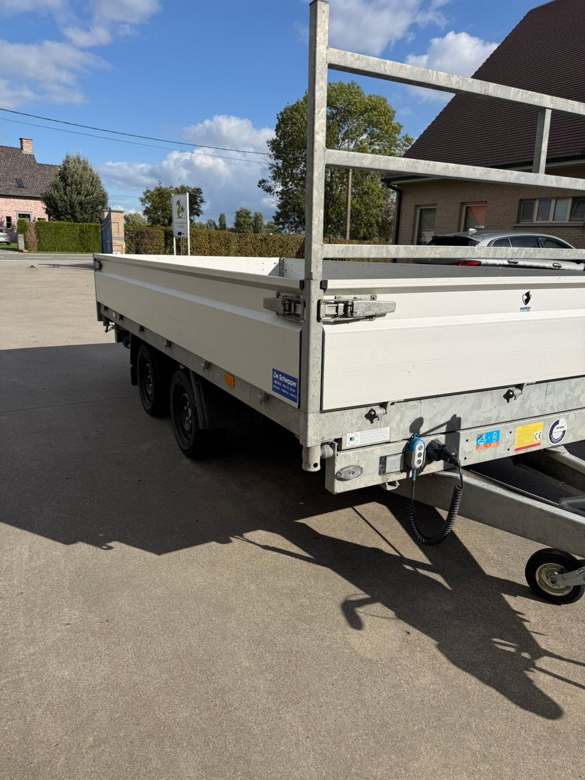 Aanhangwagen Hapert, Autos : Divers, Enlèvement, Comme neuf