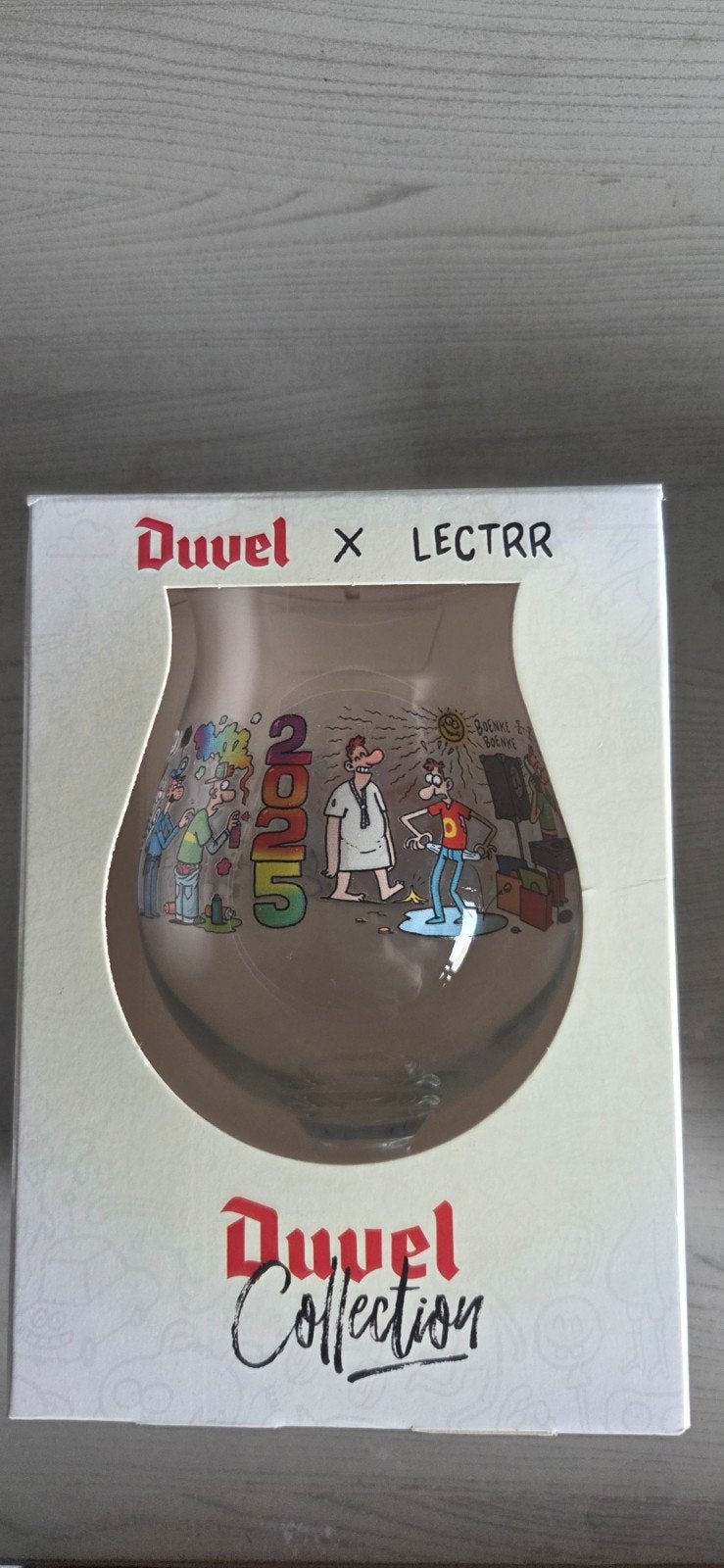 Duvel Gentse feesten 2025, Ophalen of Verzenden, Nieuw, Bierglas