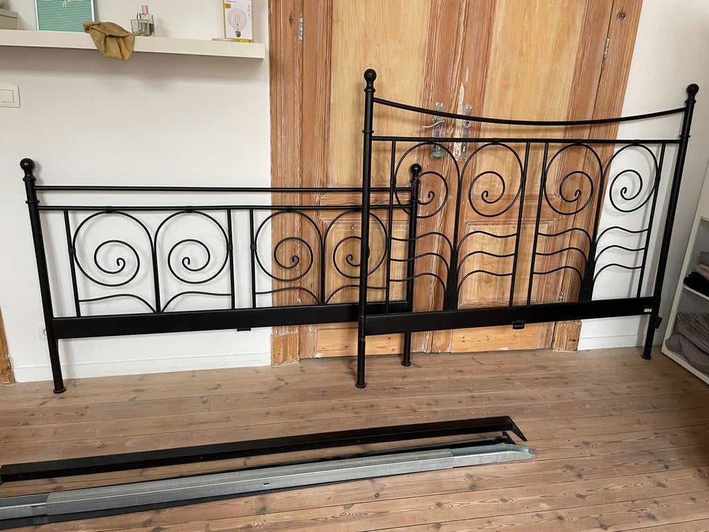 Bedframe 160/200, Huis en Inrichting, Slaapkamer | Bedden, Ophalen, Zo goed als nieuw