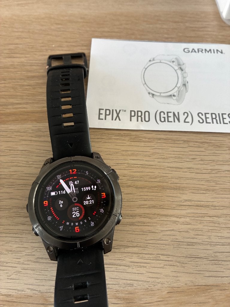 Garmin Epix Pro Gen 2 47mm, Enlèvement, Comme neuf, Garmin Epix Gen 2