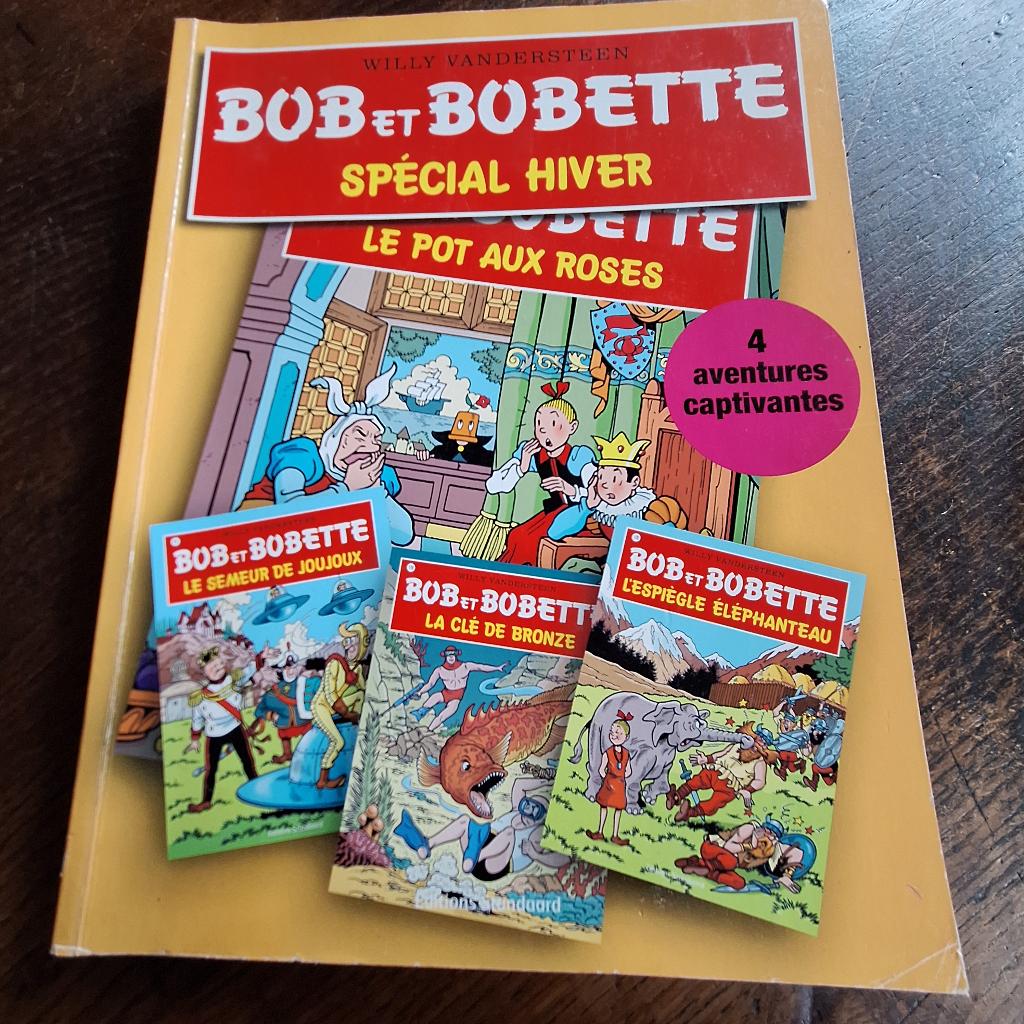bob et bobette special hiver 4 aventures, Livres, BD, Willy Vandersteen, Une BD, Utilisé, Envoi