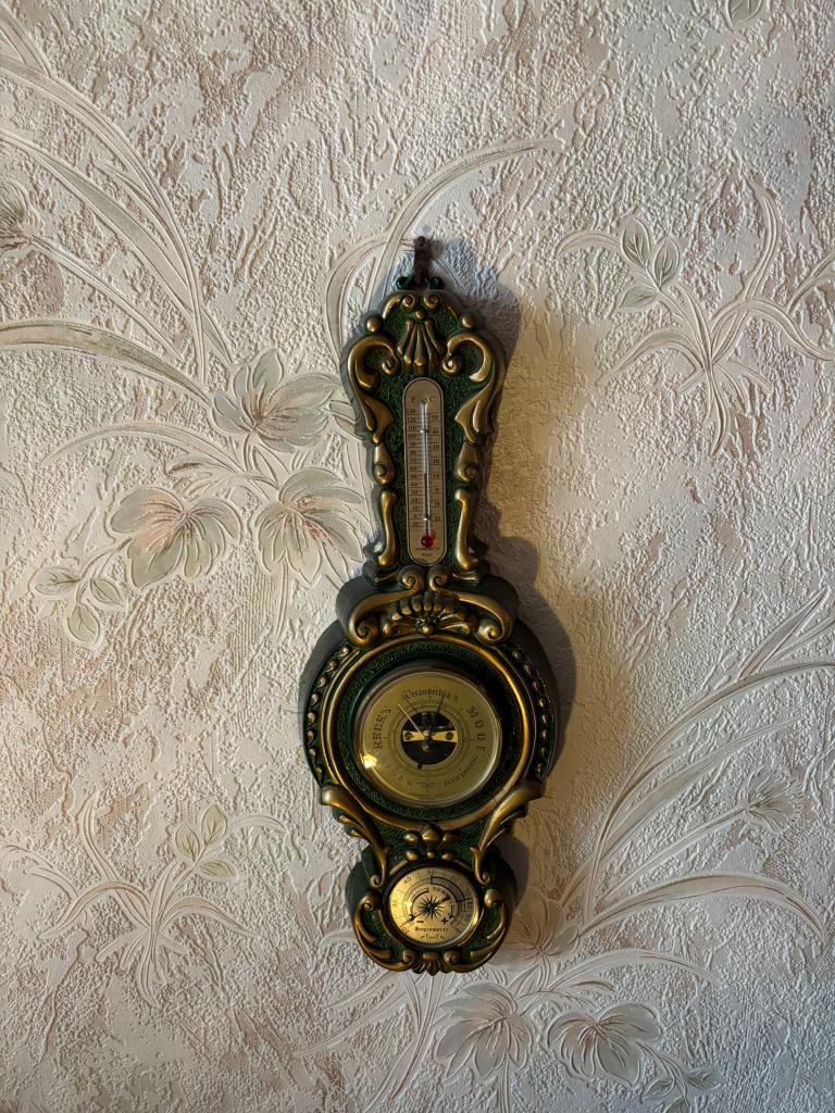 Thermometer / barometer, Antiek en Kunst, Ophalen