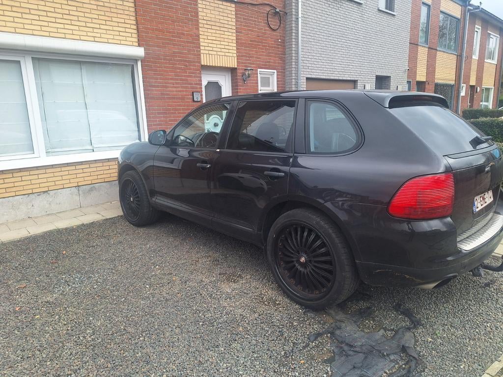 Porsche Cayenne 4.5 V8 ( zo meenemen ), Auto's, Automaat, Cayenne, Alcantara, Zwart