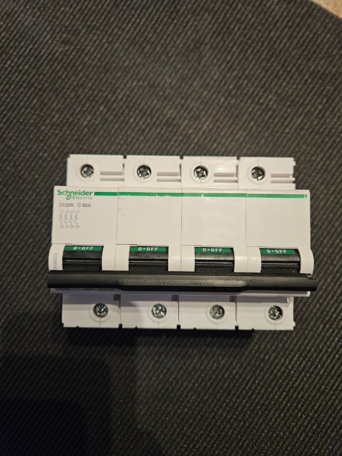 Disjoncteur 80A, Bricolage & Construction, Électricité & Câbles, Enlèvement