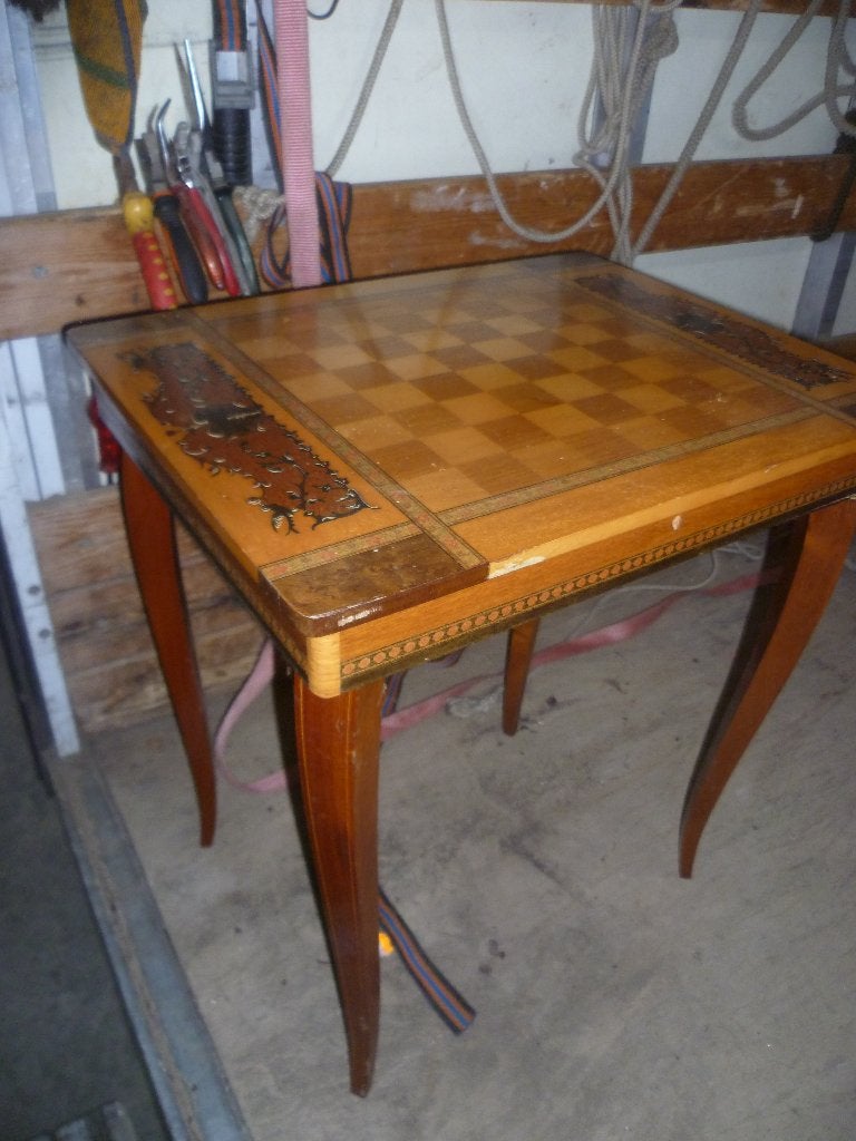 MARKETTERIE TAFELTJE, Antiek en Kunst, Ophalen