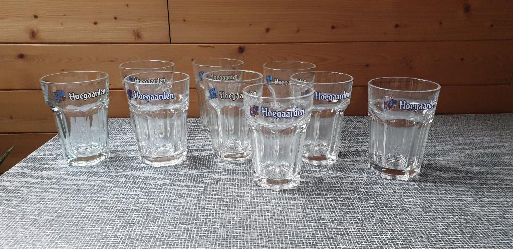 Bierglazen Hoegaarden, Verzamelen, Ophalen of Verzenden, Zo goed als nieuw, Bierglas
