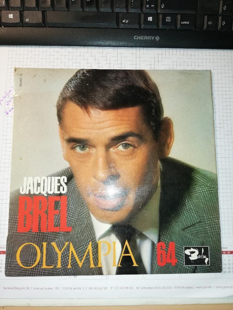 vinyl "Jacques Brel", Enlèvement ou Envoi, Autres formats, Autres genres, Utilisé