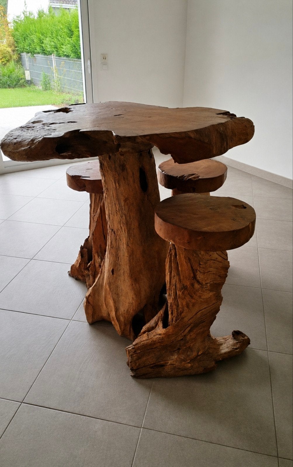 Set de bar, Enlèvement, Bois