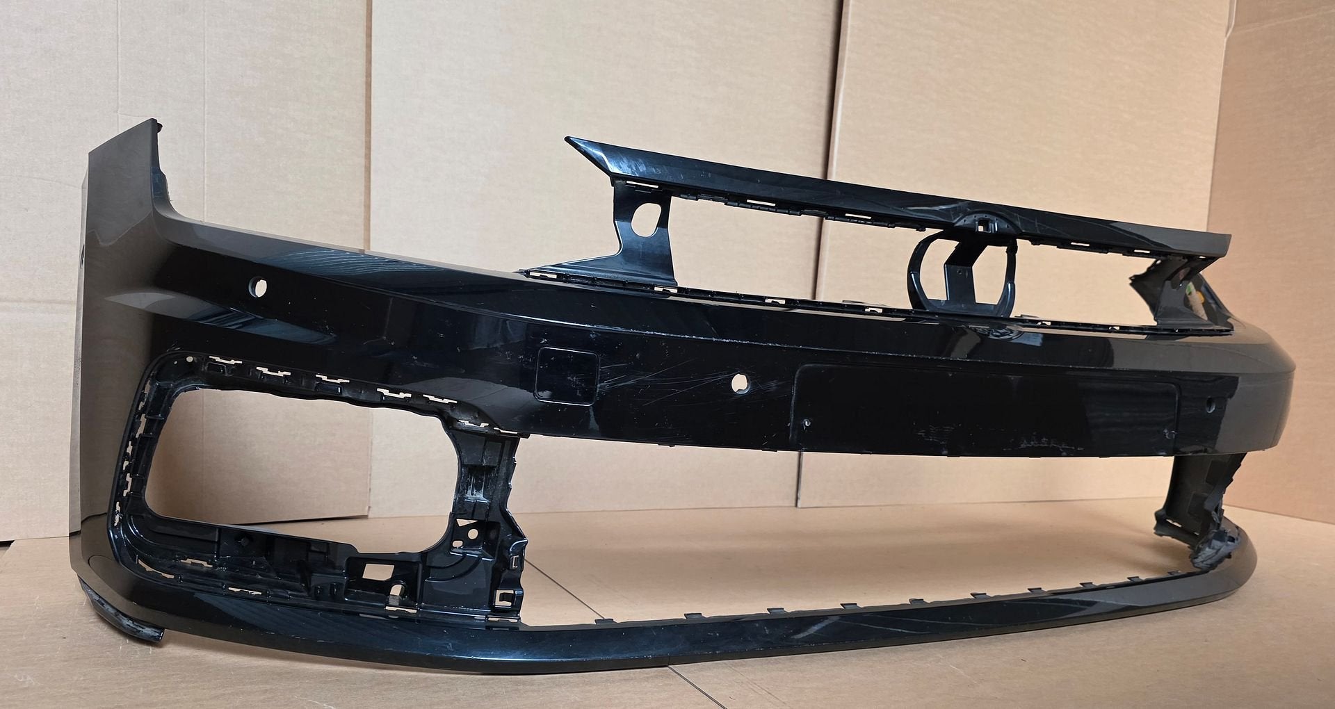 Voorbumper VW Polo 2G AW GTI R-line 6xPDC L C9X Vopkswagen, Gebruikt, -, Ophalen of Verzenden, Bumper