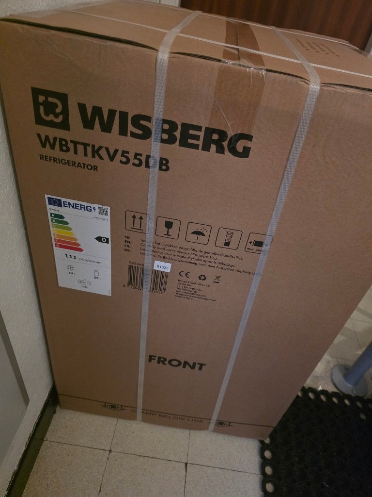 Mini koelkast met vriesvak, Elektronische apparatuur, Koelkasten en IJskasten, Ophalen, Met vriesvak