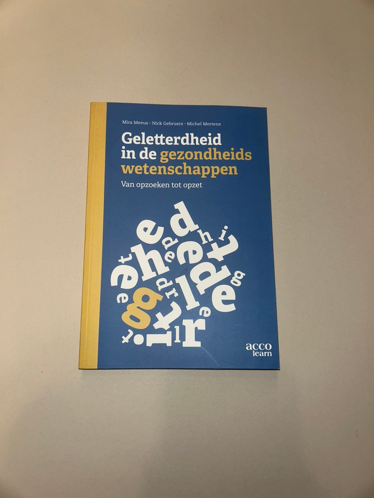 Geletterdheid In De Gezondheidswetenschappen, Enlèvement, Comme neuf, Enseignement supérieur professionnel