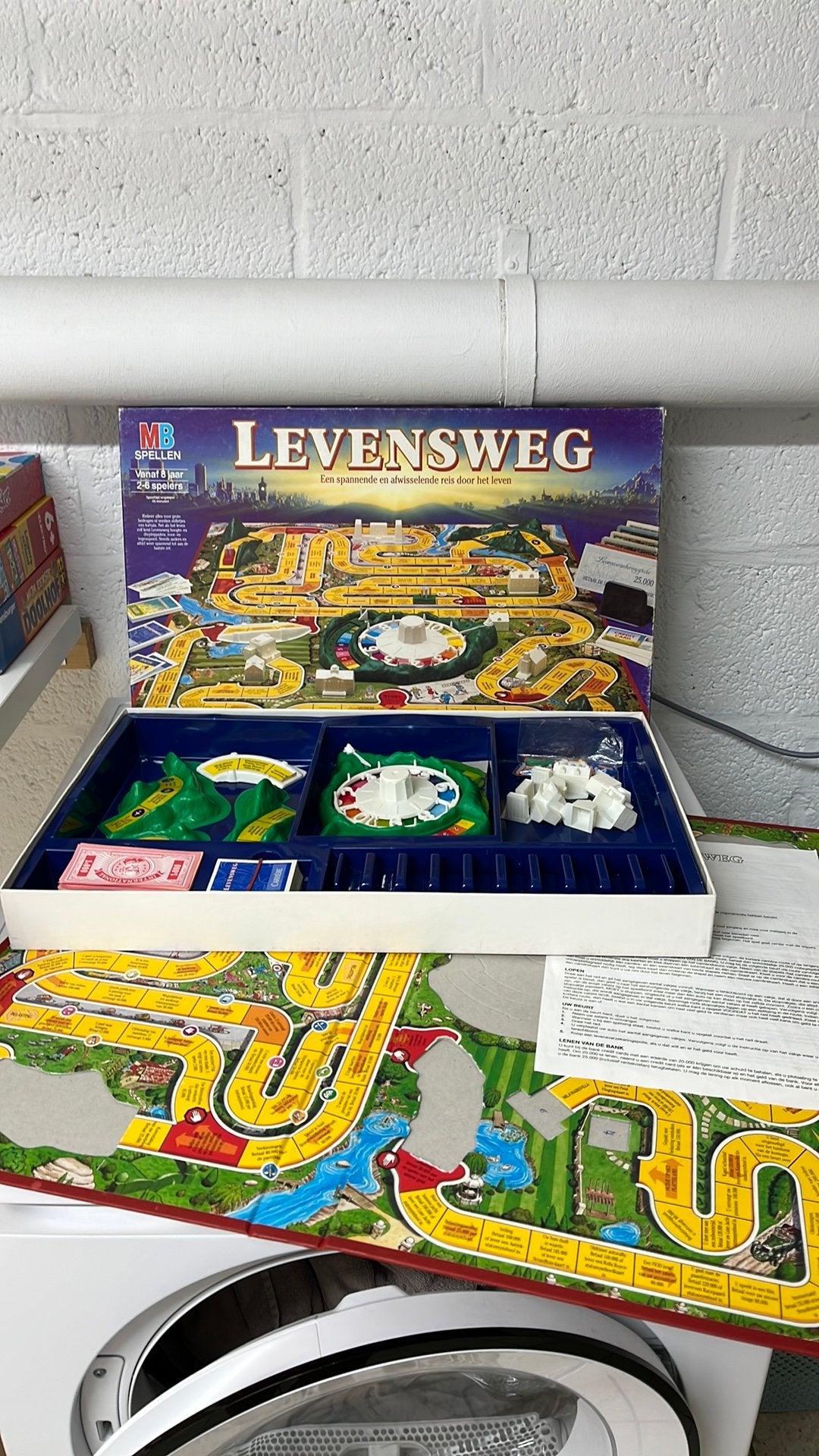 Spel LEVENSWEG, Hobby en Vrije tijd, Ophalen, Gebruikt