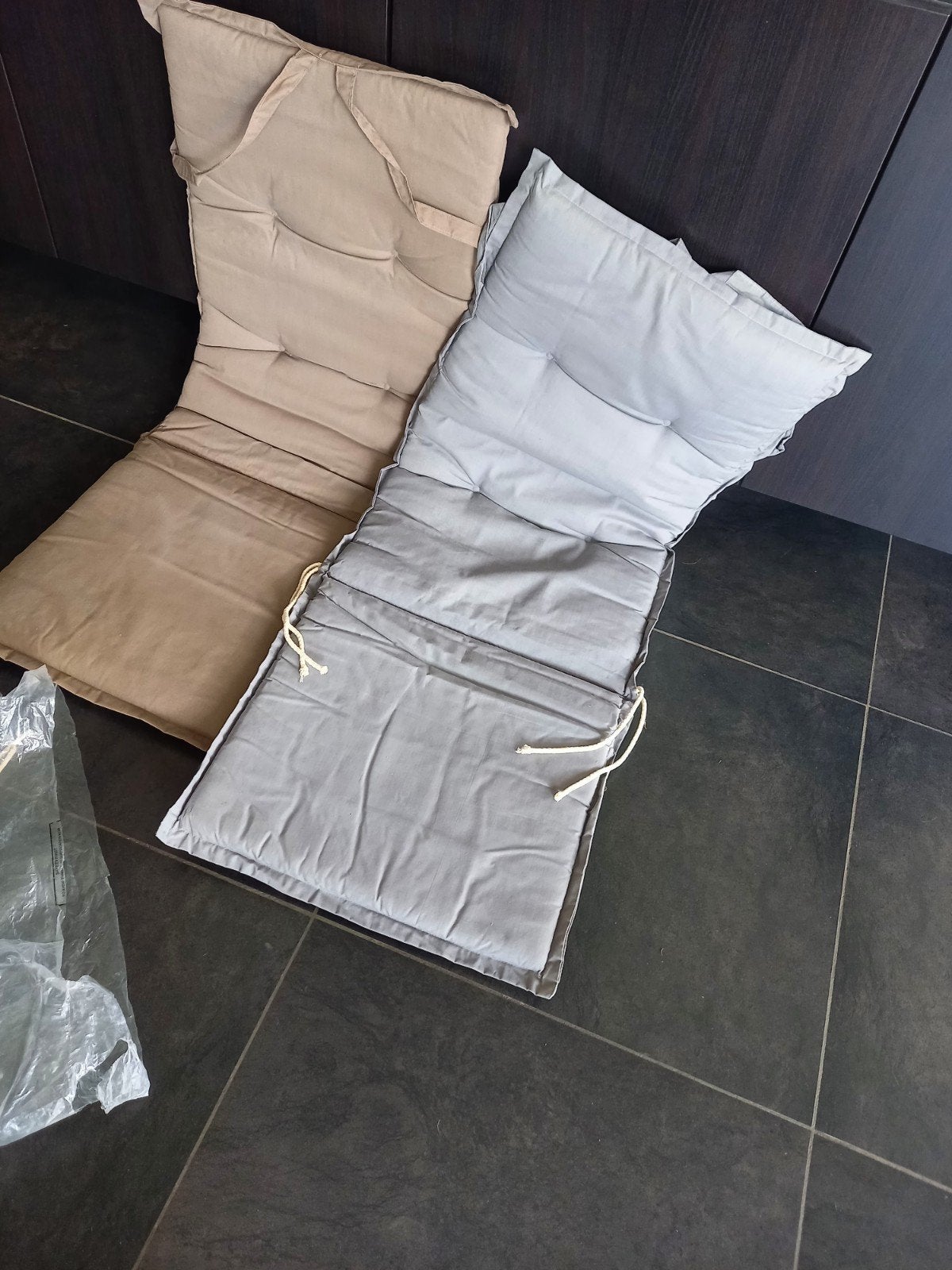 4 grote zetelkussens, Caravanes & Camping, Accessoires de tente, Enlèvement ou Envoi