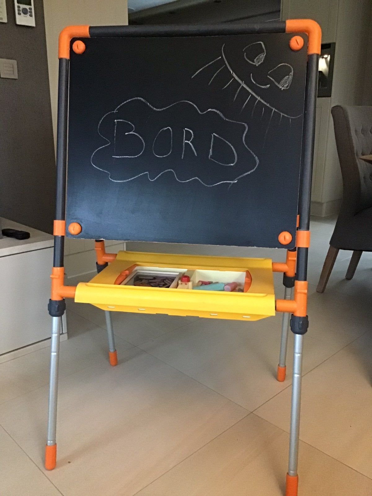 Magneet en schrijfbord, Ophalen, Gebruikt