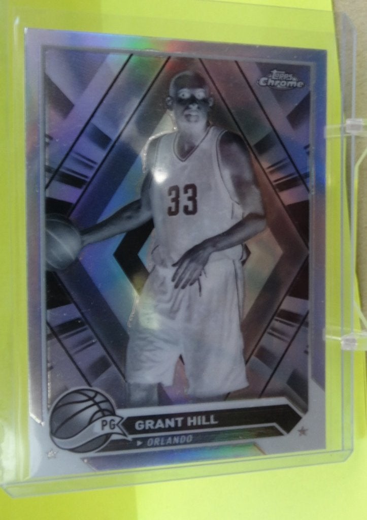 2025 Topps Chrome Grant Hill Negative refractor #111, Verzenden, Nieuw, Plaatje