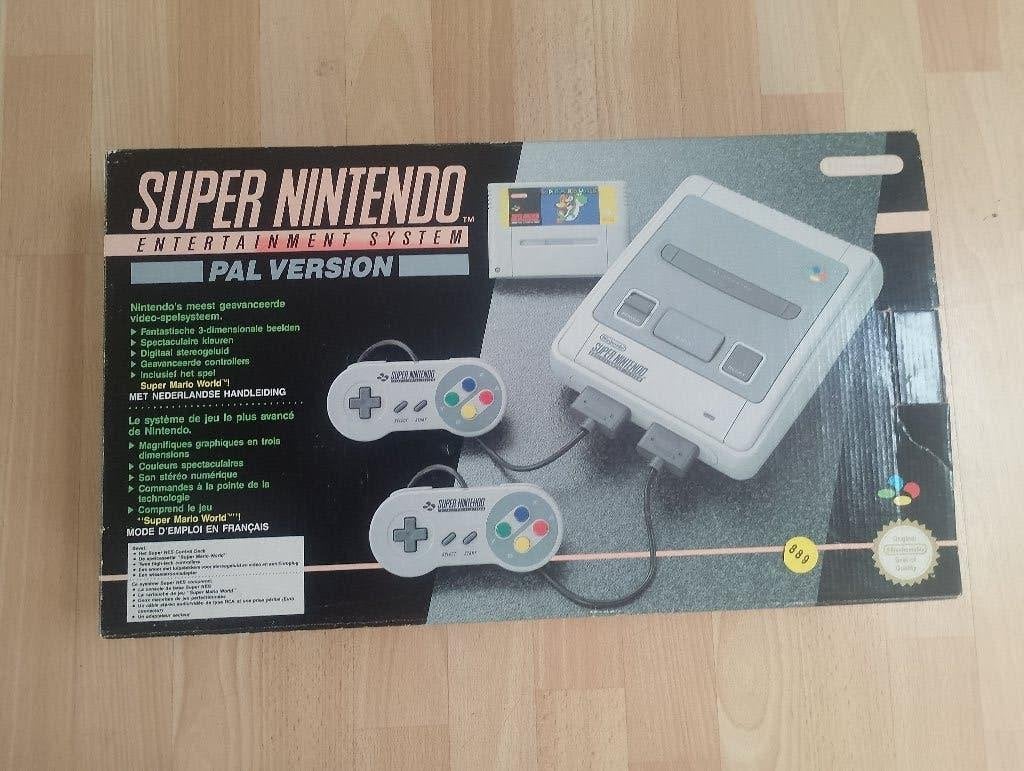 SNES console compleet in doos! Heel mooie staat!, Games en Spelcomputers, Spelcomputers | Nintendo Super NES, Ophalen of Verzenden