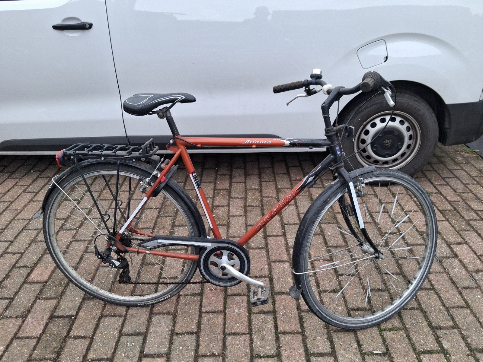 herenfiets, Enlèvement