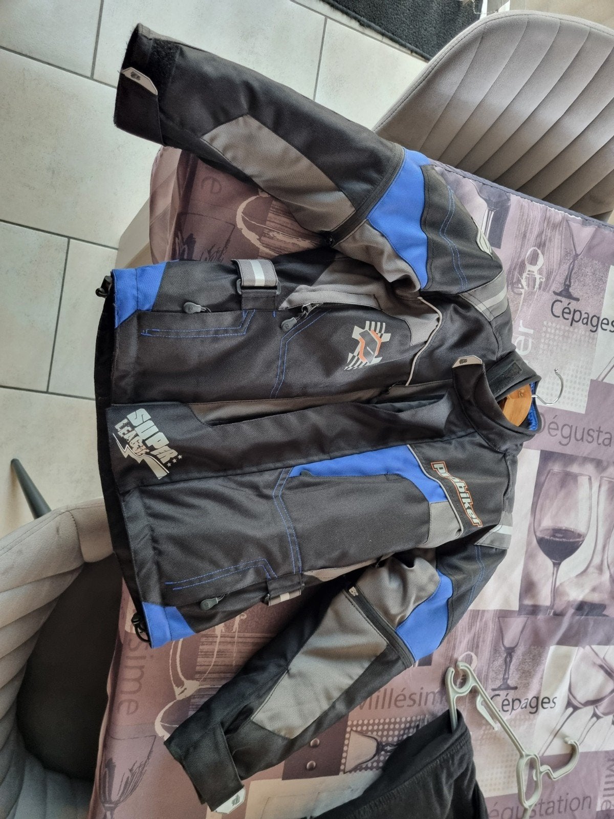 veste moto enfants   etat neuf, Enlèvement, Enfants