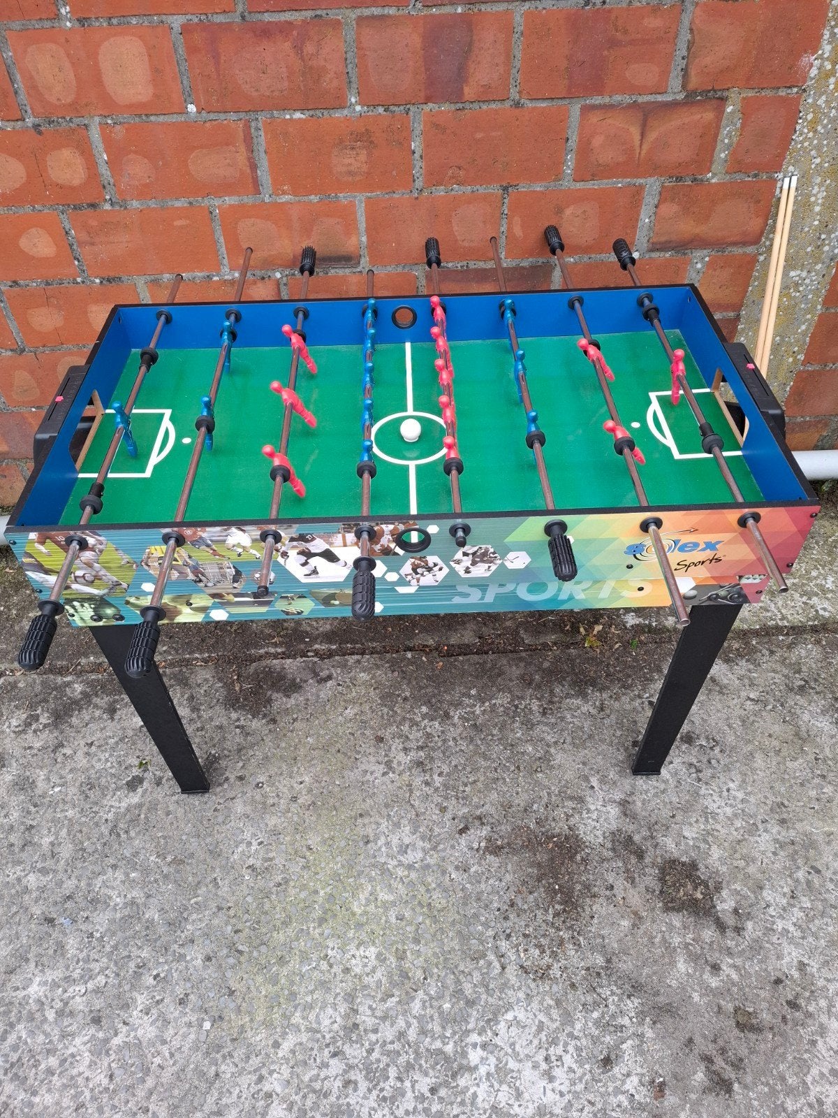 een kickertafel + een biljarttafel ( kinderen ), Ophalen