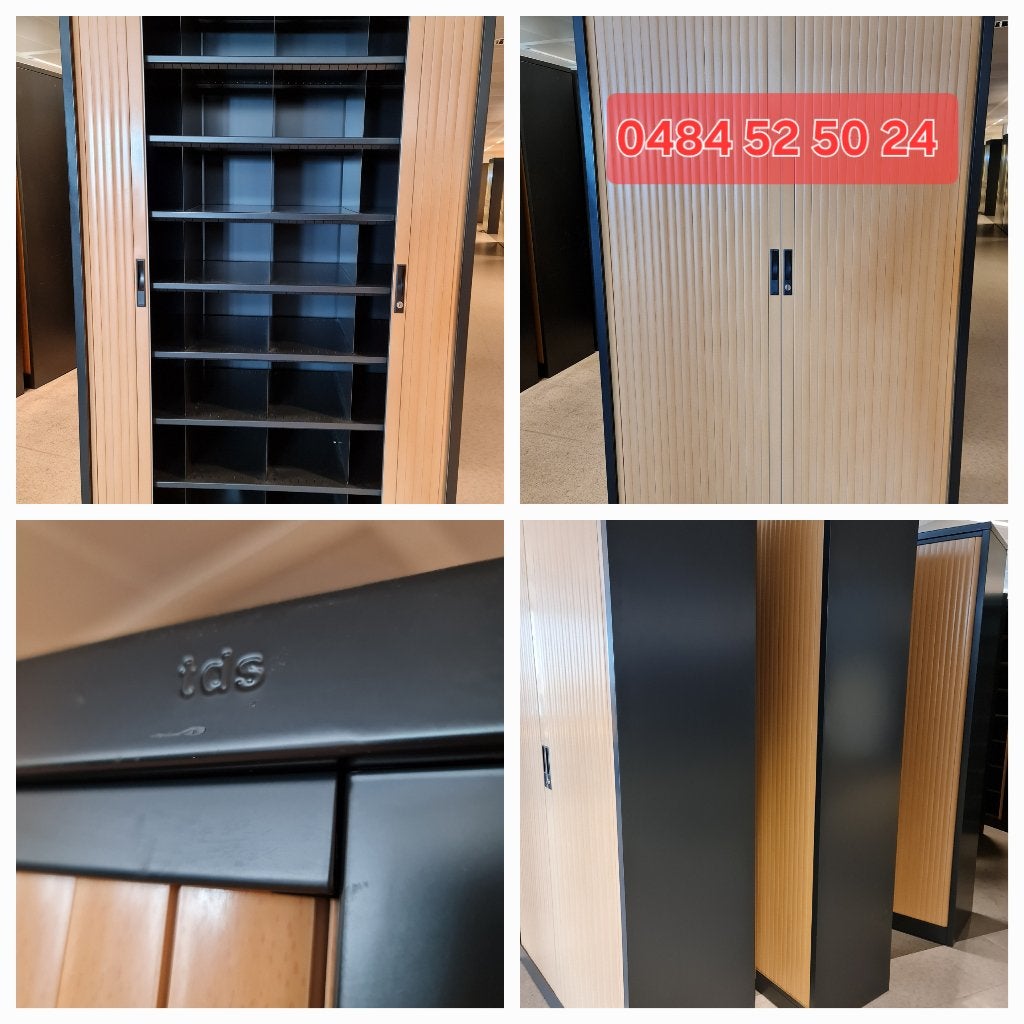 Armoire métallique professionnelle avec porte coulissante, Enlèvement ou Envoi, Comme neuf