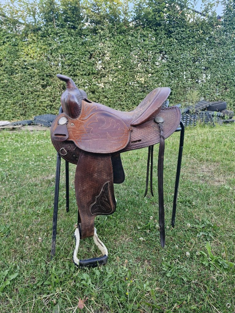 Westernzadel, Animaux & Accessoires, Enlèvement, Utilisé, Autres disciplines