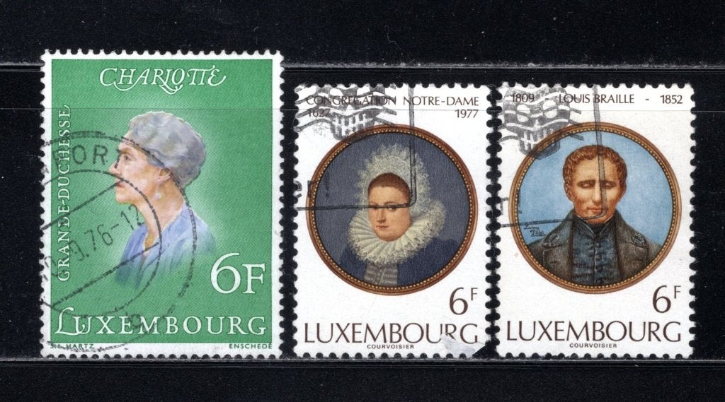 LUXEMBURG Lot 1976-1977 gestempeld, Verzenden, Luxemburg, Gestempeld