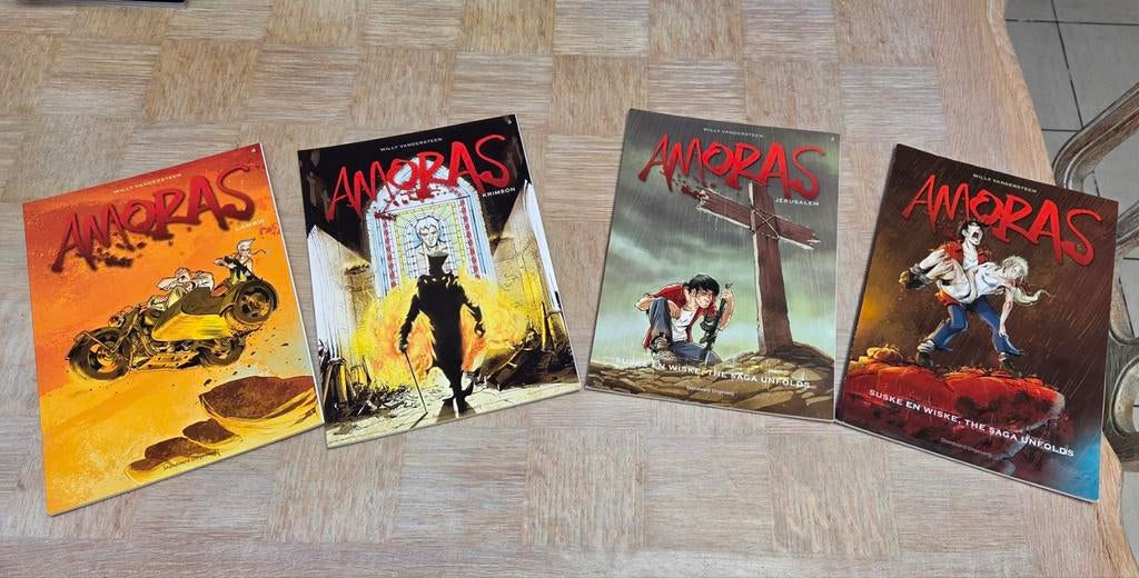 Amoras strips, Enlèvement