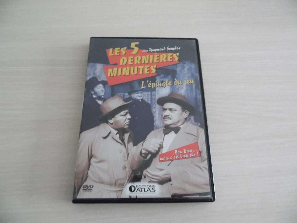 LES CINQ DERNIÈRES MINUTES      L'ÉPINGLE DU JEU, Cd's en Dvd's, Dvd's | Tv en Series, Alle leeftijden, Overige genres, Ophalen of Verzenden