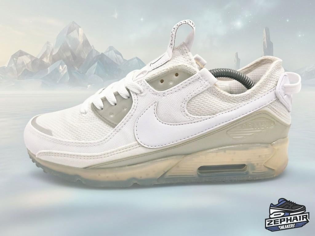 Nike Air Max 90 TerraScape 'Triple White' EU41 2022, Wit, NIKE, Ophalen of Verzenden, Sneakers